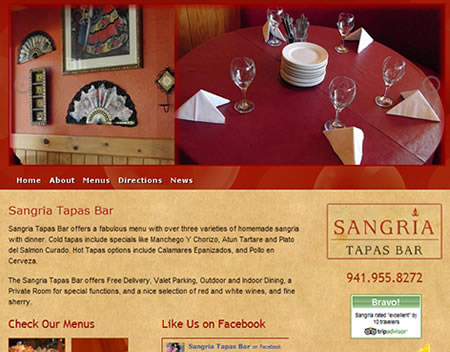 Restaurant Website Design